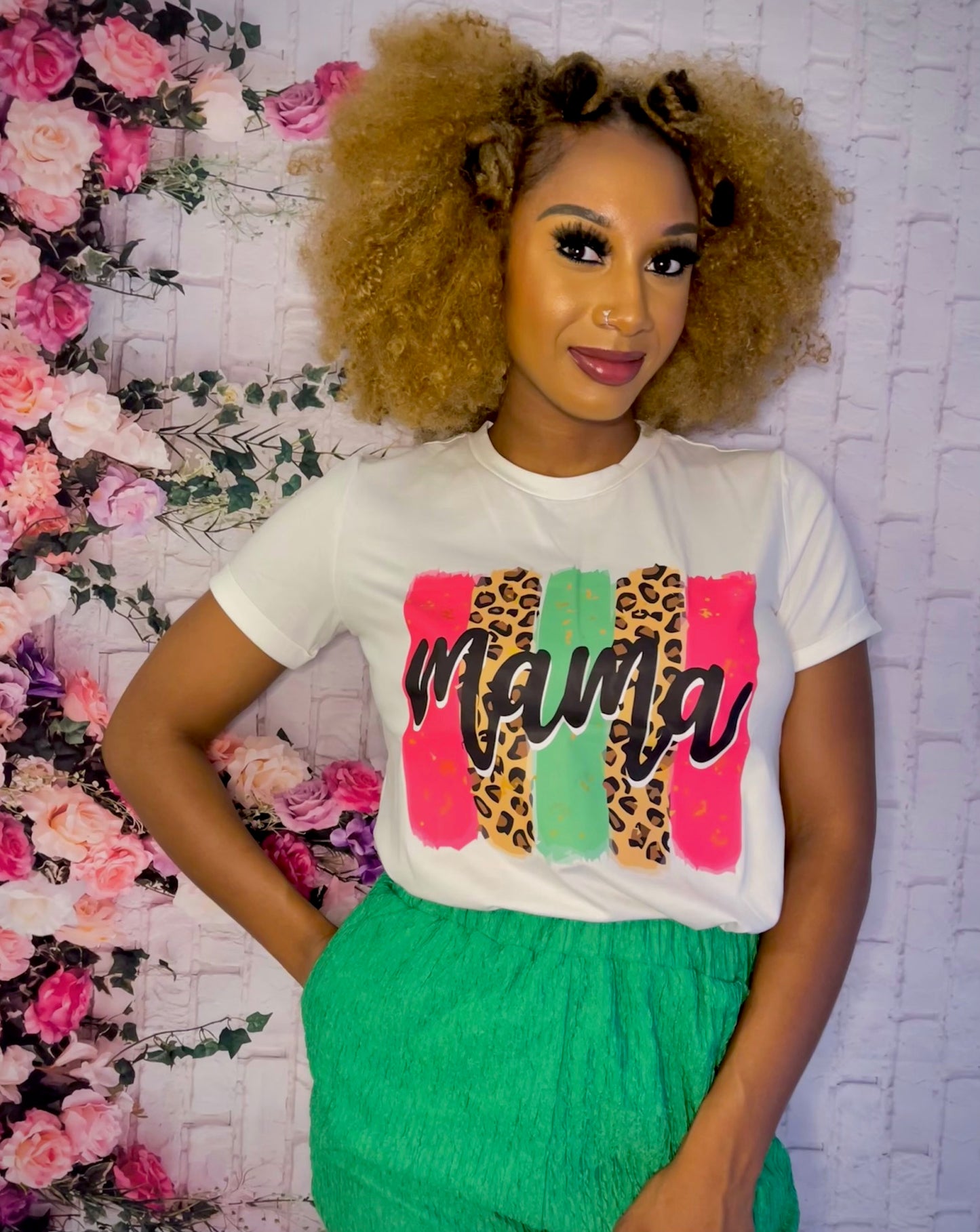 Mama Pattern T-Shirt