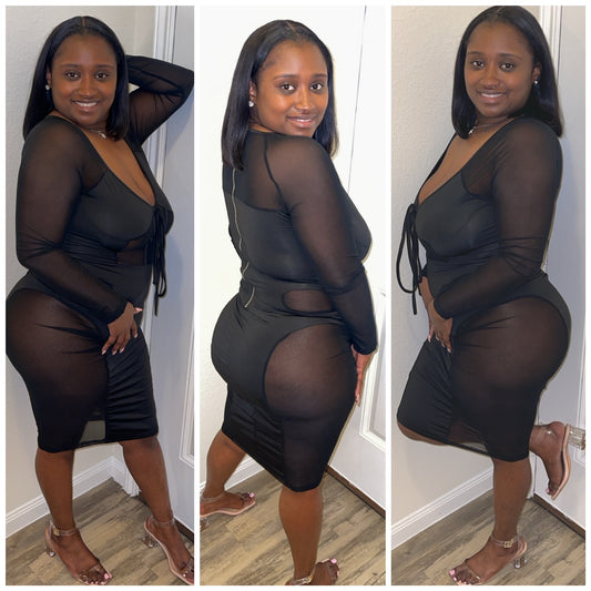 See through me dress